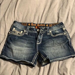Rock revival jean shorts size 30